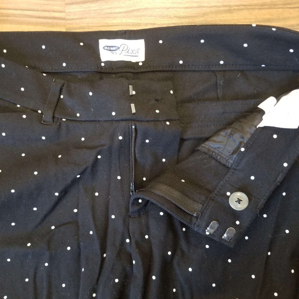 Pixie Polka Dot Cropped Skinny Pants - Picture 5 of 7